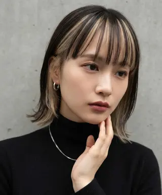 ミディアム 似合わせカット 銀座/アライ カズヤのヘアスタイル