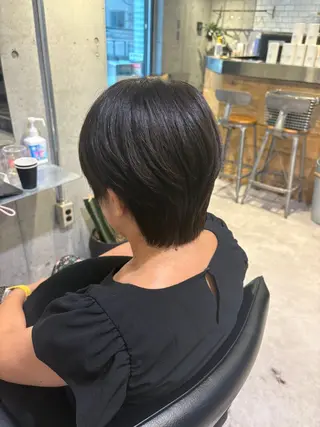 ショート 韓国ヘアー🇰🇷 MIWAのヘアスタイル