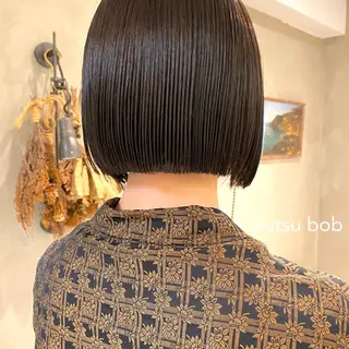 ミディアム ボブ&韓国レイヤー/ 艶カラー♡TOMOEのヘアスタイル