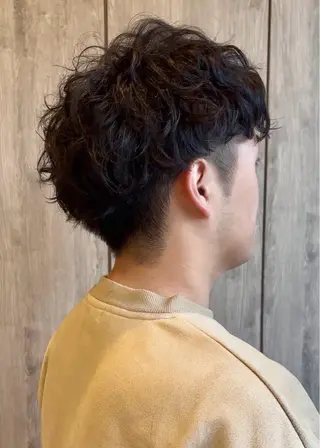 パーマ メンズ キタダ ハルカのヘアスタイル