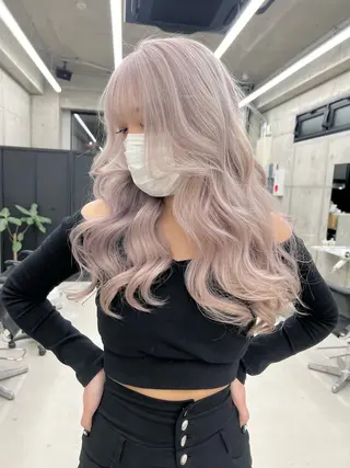 ロング 佐藤 まいらのヘアスタイル