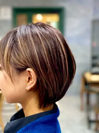 ショート 加藤 琢也のヘアスタイル