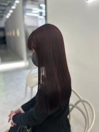 ロング 🤍韓国艶ワンホン ヘアMayu🤍のヘアスタイル