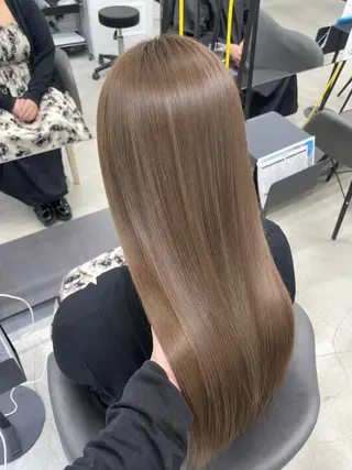 セミロング カラー 💎二刀流美容師💎 渋谷/近澤瑠以✂︎のヘアスタイル