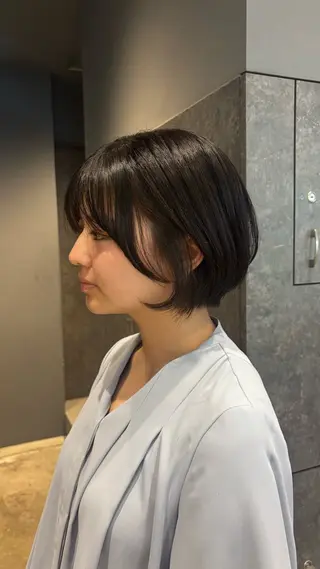 ショート ショート特化/ボブ/ アイカのヘアスタイル