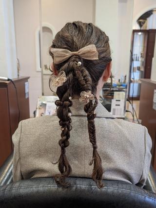 ヘアアレンジ ロング ブランシェ勝川南口店 石原 あゆみのマツエク・マツパデザイン