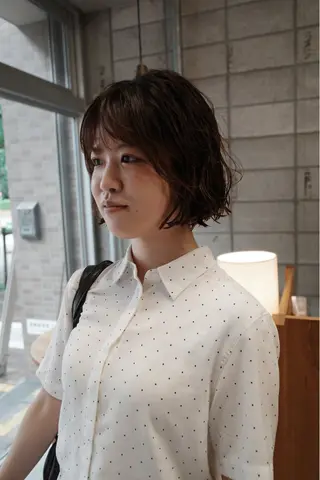 パーマ 西宮北口パーマ特化 鮫島竜海のヘアスタイル