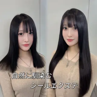 レイヤー特化/顔周り エクステ 💫ひかるのヘアスタイル