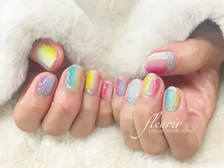 ネイル フルリール 【プライベートサロンのネイルデザイン