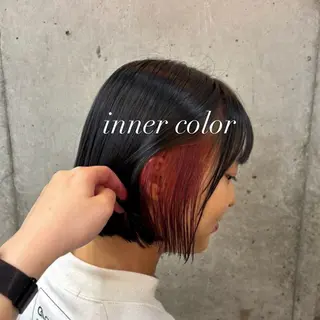 カラー 🎨みっきー ダブルカラー✨のヘアスタイル