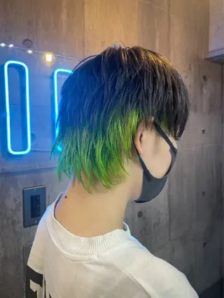 ショート ハイトーン/ブリーチ /ウルフ⛓️MAKIのヘアスタイル