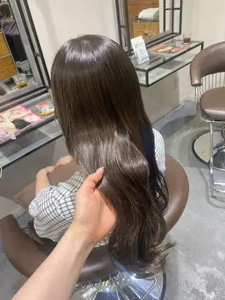 セミロング カラー 池袋 🌼nana🌼のヘアスタイル