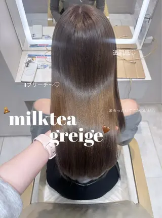 ロング 桃瀬 綾音 カラー/縮毛募集中♡のヘアスタイル