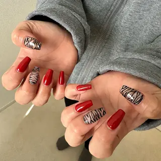 ミディアム 🦋Nail Amo🦋のネイルデザイン