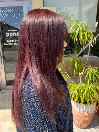 ロング カラー カットモデル募集✂︎ 森田ひかり🌼のヘアスタイル