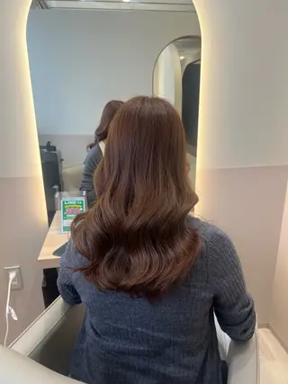 セミロング yuuna 🤎のヘアスタイル
