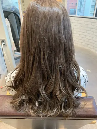 ロング カラー 塚本 昂のヘアスタイル