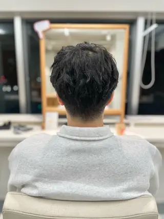 パーマ クニモトハルナ ボブ/柔らかカラーのヘアスタイル