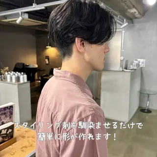 ショート パーマ メンズ メンズ/ダブルカラー /パーマ/来栖慧💈のヘアスタイル