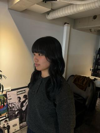 ミディアム 松田 じゅりなのヘアスタイル