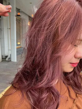 セミロング カラー m ā l o.🌷 サカモトマイコのヘアスタイル