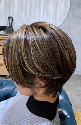 ショート ヘアサロンアティリー Kaiのヘアスタイル