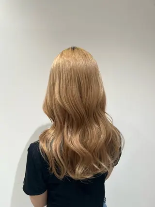 ロング カラー 💗渋谷/韓国/レイ ヤー顔周りSayaのヘアスタイル