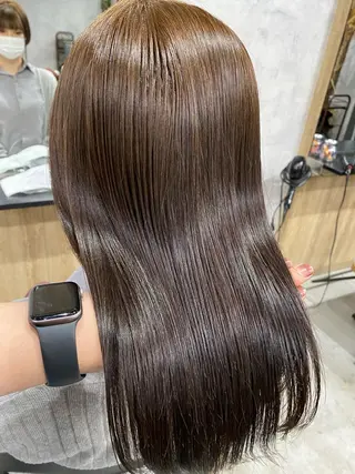 セミロング 髪質改善/レイヤー カット手塚奨のヘアスタイル