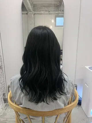セミロング カラー 暖色カラー／ ヘアセット🌛櫻井舞のヘアスタイル