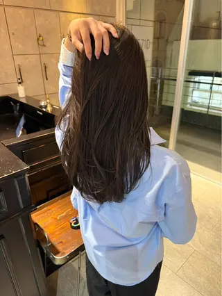 ロング カラー ヘアアレンジ BRAIDS💎愛子 大人ハイライト💎のエステ・リラクイメージ