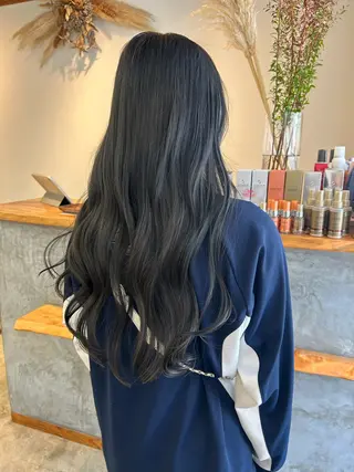 ロング カラー 似合わせカット✨ 安達 咲のヘアスタイル