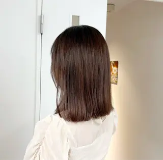 ミディアム 麥生田 秀太のヘアスタイル