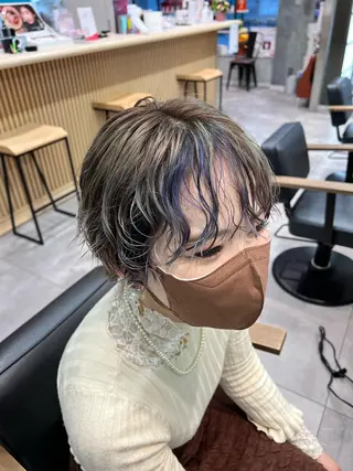 ショート カラー 🌞レイヤー×カラー 前川那津美🌞のヘアスタイル