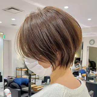 ショート ✨大人ショート専門 カットモデル/銀座のヘアスタイル