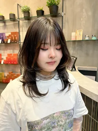 ミディアム ✵髪質改善 レイヤー 佐藤琉好✵のヘアスタイル