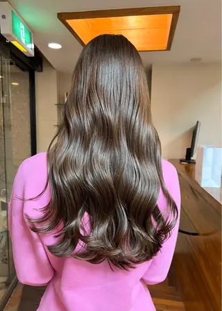 ロング カラー 矢野 晃平のヘアスタイル