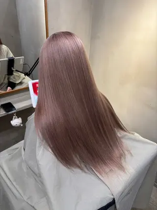 ロング カラー 中園康 /カラー/ブリーチのヘアスタイル