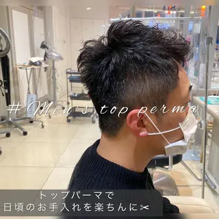 パーマ メンズ 似合う髪型見つけます AYAKAのヘアスタイル