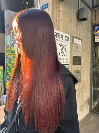ロング カラー Aoba 🫧艶ハイトーン🫧のヘアスタイル
