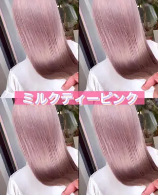 ロング カラー 町田ブリーチ特化 MANATOのヘアスタイル