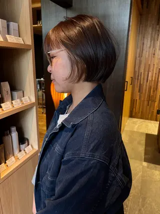 ショート 柏葉 南斗のヘアスタイル
