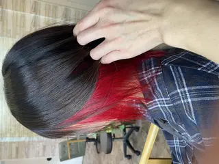 カラー 派手髪/ハイトーン/ エクステ✨ユウキのヘアスタイル