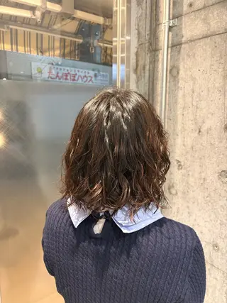 パーマ 🪐Bob perm 🌀チサのヘアスタイル