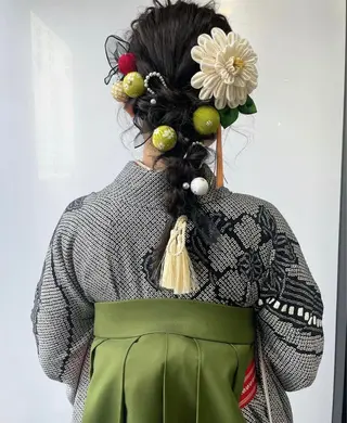 ヘアアレンジ ヘアセット🎀パーマ Tsubasaのヘアスタイル
