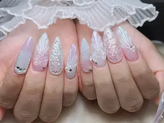 ネイル Sora  Nail 長さ出し専門店のネイルデザイン
