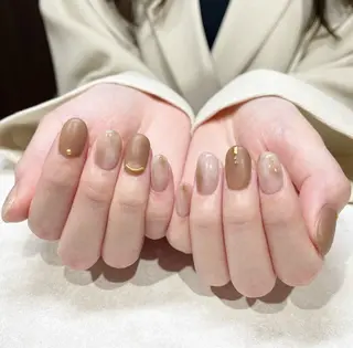 ミディアム 長崎 真帆のネイルデザイン