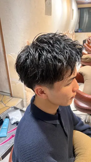 ショート メンズ 新宿/メンズパーマ/ メンズ特化/和田瑞生のヘアスタイル