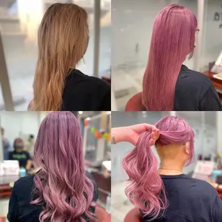 ミディアム カラー パーマ ヘアアレンジ メンズ キッズ マツエク・マツパ sara 荒井店のヘアスタイル