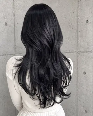 セミロング カラー ヘアアレンジ 🌫️大人韓国ヘア 🌫️naoyaのヘアスタイル