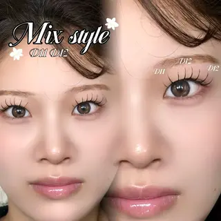 マツエク・マツパ yuyu•*.¸♬︎ SeneL難波🎀のマツエク・マツパデザイン